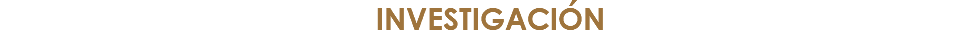 INVESTIGACIÓN